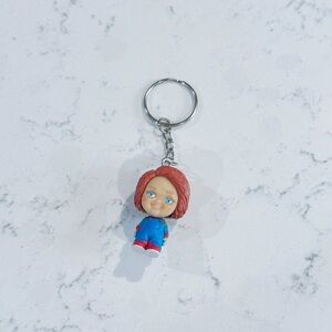 Horror Chucky Bobblehead Keychain 🖤